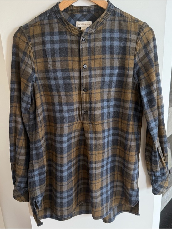 Aritzia Tops - Aritzia flannel plaid tunic, XXS